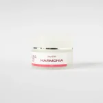 Vasetto bianco da 50ml di crema viso Harmonia Re9va di Linea55 con Argan e plancton marino, vista frontale su sfondo bianco.